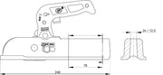 Heavy Duty Cast Steel Coupling - 50mm