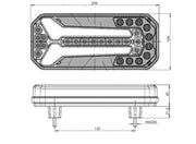 10-30v LED Combination Light - Ifor Williams Livestock