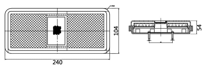 10-30V LED Modular Light