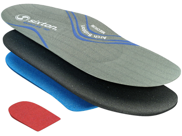 Sixton Modular Medium Arch Insole Blue