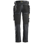 Snickers 6241 AllRoundWork Stretch Trousers Holster Pocket – GREY/BLACK