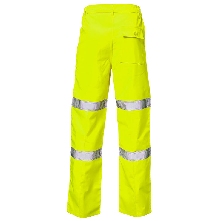 Supertouch Hi Vis 2 Band Ballistic Trousers - Yellow