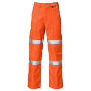 Supertouch Hi Vis 2 Band Ballistic Trousers - Orange