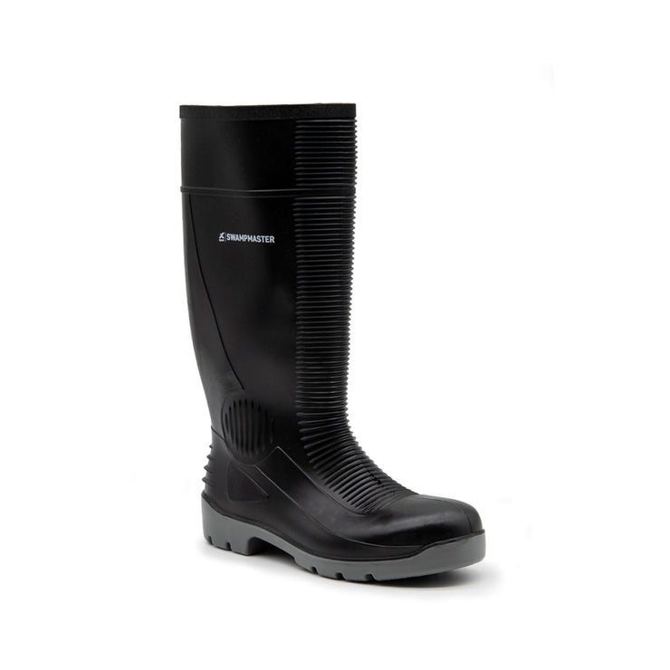 Swampmaster Contractor S5 Safety PVC Wellington - Black