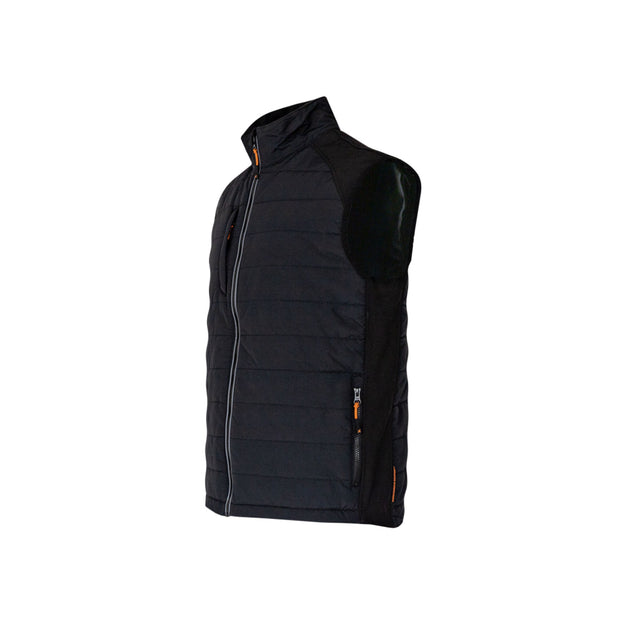 Xpert XPP6300 Pro Rip-Stop Panelled Bodywarmer - Black