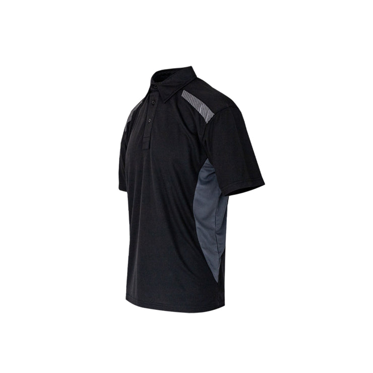 Xpert XPP6400 Pro Stretch Polo Shirt - Black / Grey