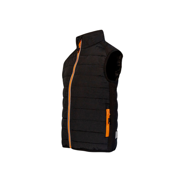 Xpert XPP9100 Pro Junior Rip-Stop Panelled Bodywarmer - Black