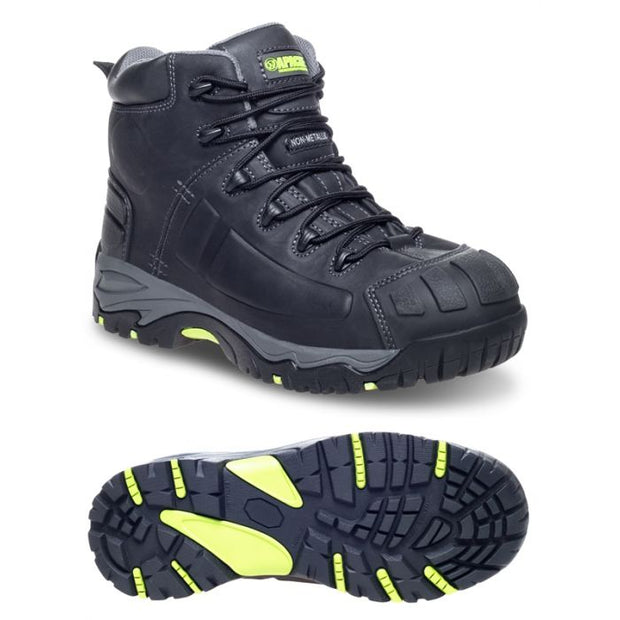 Apache Mars Waterproof Safety Boot - Black