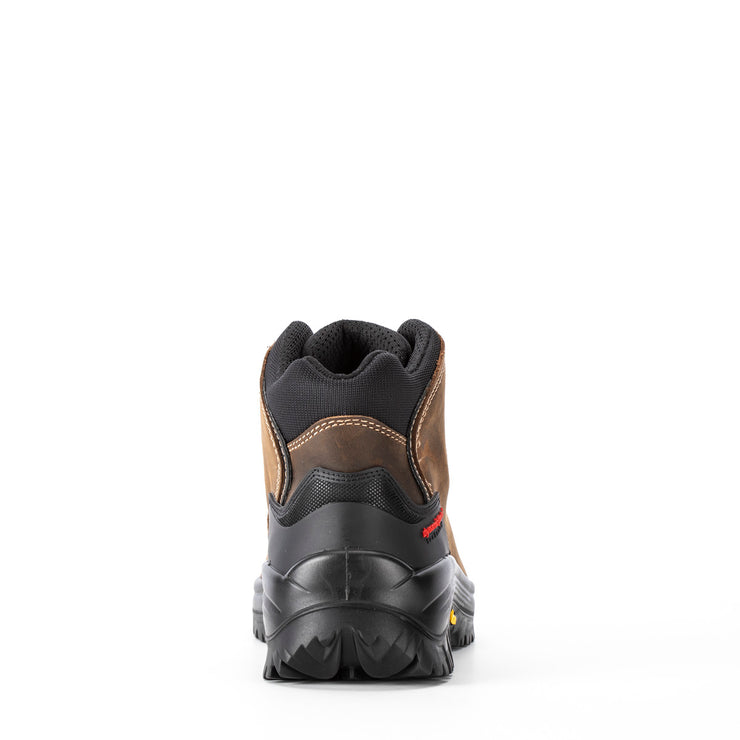 Sixton Stelvio Safety Boot S3 Vibram Sole - Brown