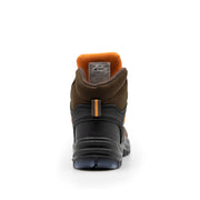 Xpert Warrior Safety Laced Boot - Brown